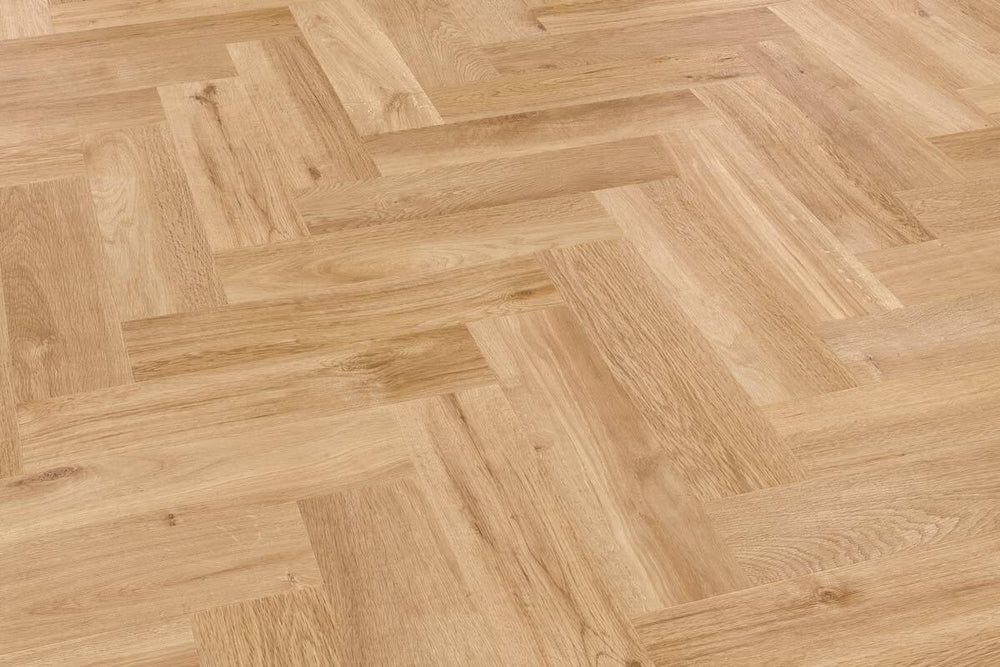Karndean Van Gogh French Oak Gluedown Herringbone LVT SM-VGW85T