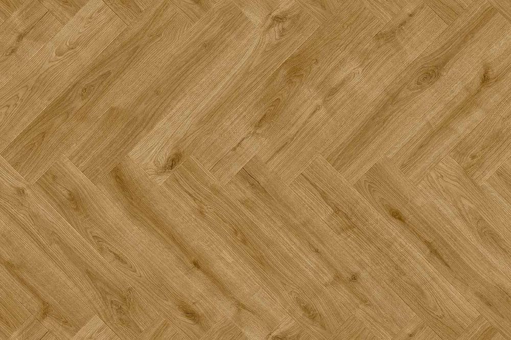 Moduleo LayRed 63840 Herringbone Wistman Oak Click Vinyl Flooring Built-in Underlay MODLR41145HB