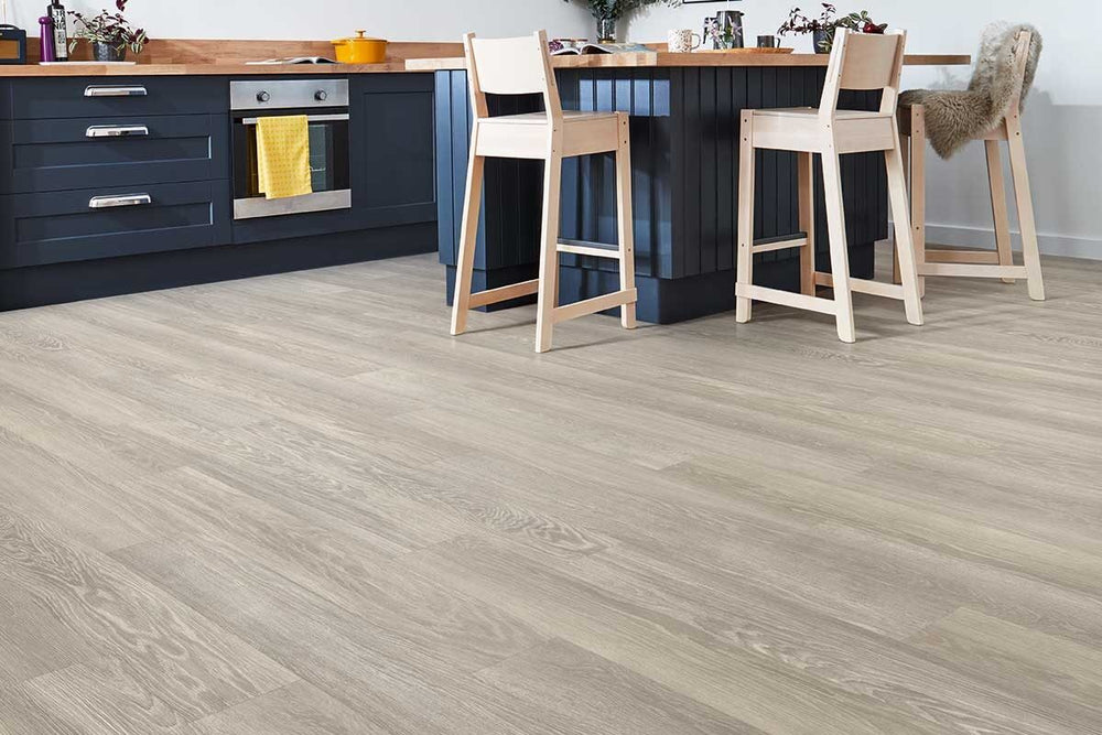 Karndean Knight Tile Grey Limed Oak Gluedown LVT KP138