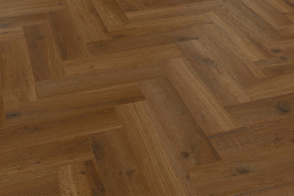 Karndean Van Gogh Herringbone SM-VGW145T Cocoa Apres Oak Gluedown