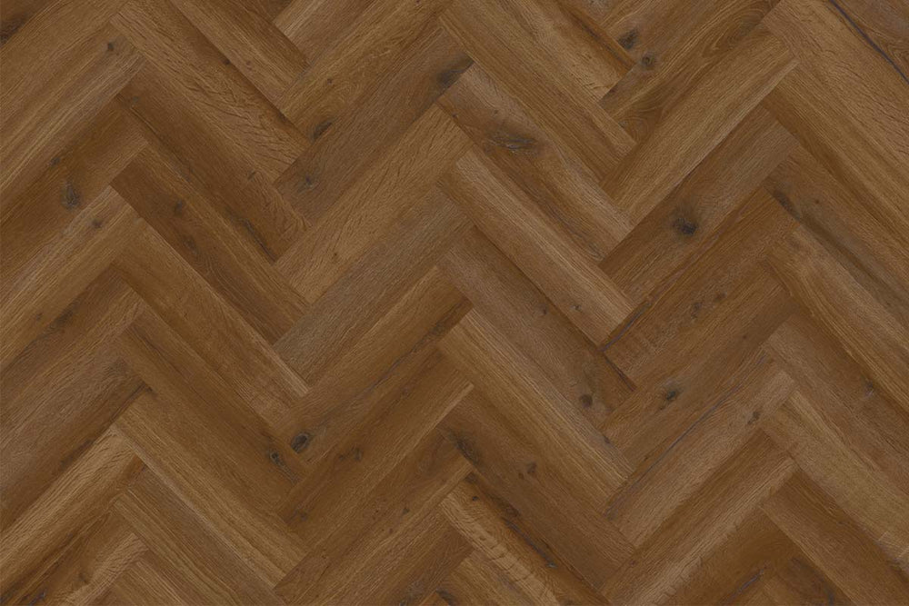 Karndean Van Gogh Herringbone SM-VGW145T Cocoa Apres Oak Gluedown