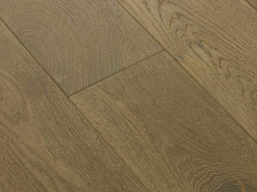 Galleria Professional Engineered European Rustic Oak Flooring 20mm x 190mm Stoney Grey Oiled