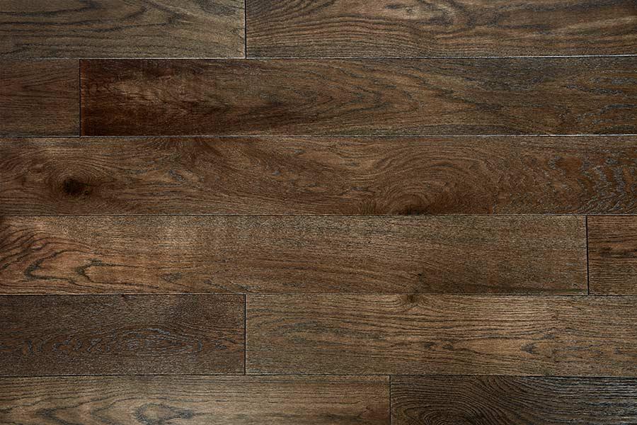 Galleria Professional Engineered European Rustic Oak Flooring 20mm x 190mm Ground Coffee Lacquered