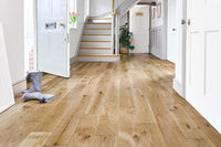 Galleria Professional Solid European Rustic Oak Flooring 18mm x 150mm Natural Lacquered