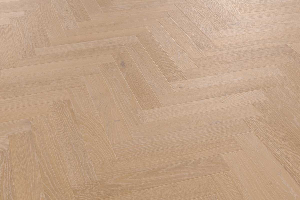 Karndean Art Select Golden Artisan Oak Gluedown Herringbone Luxury Vinyl SM-RL31