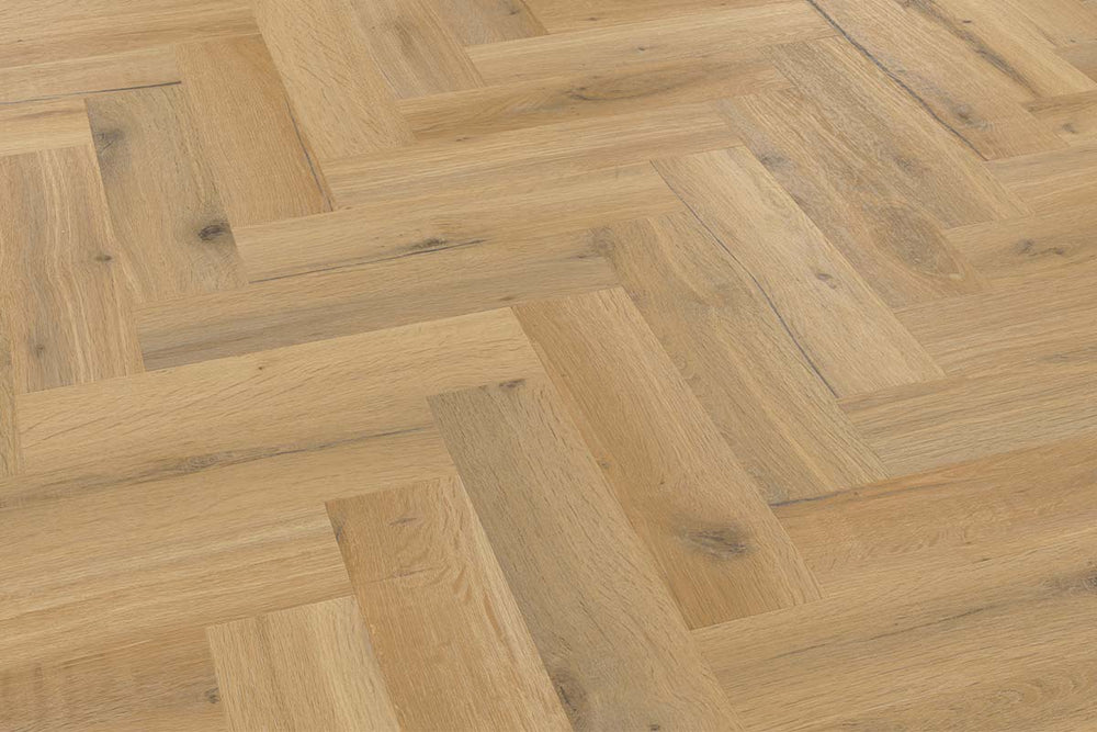 Karndean Van Gogh Herringbone SM-VGW147T Honey Apres Oak Gluedown