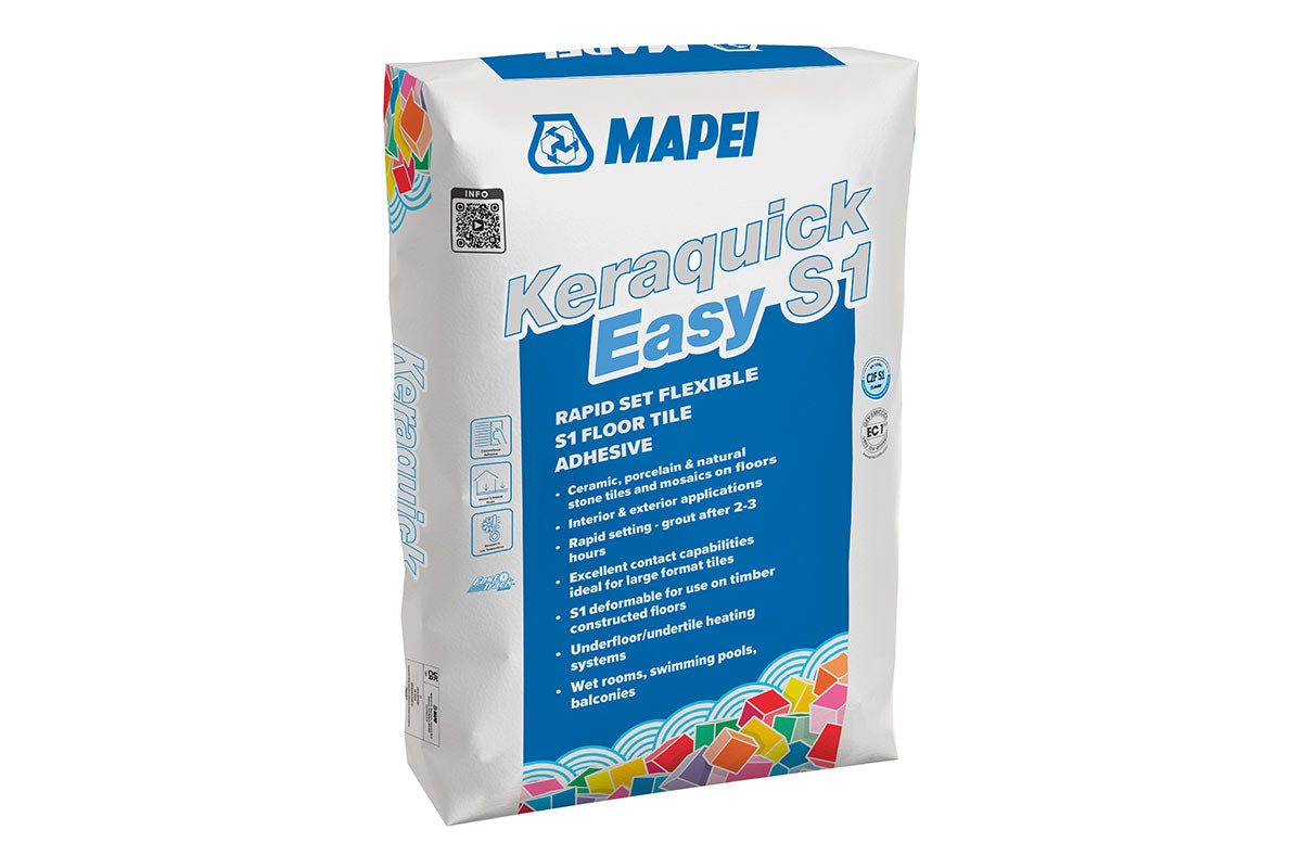 Mapei Keraquick Easy Rapid-Set Flexible Wall & Floor Tile Adhesive 20kg