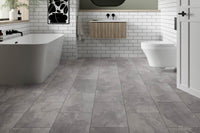 Aqualock 8mm Laminate Tile Silver Steel LAM-TL-8-724