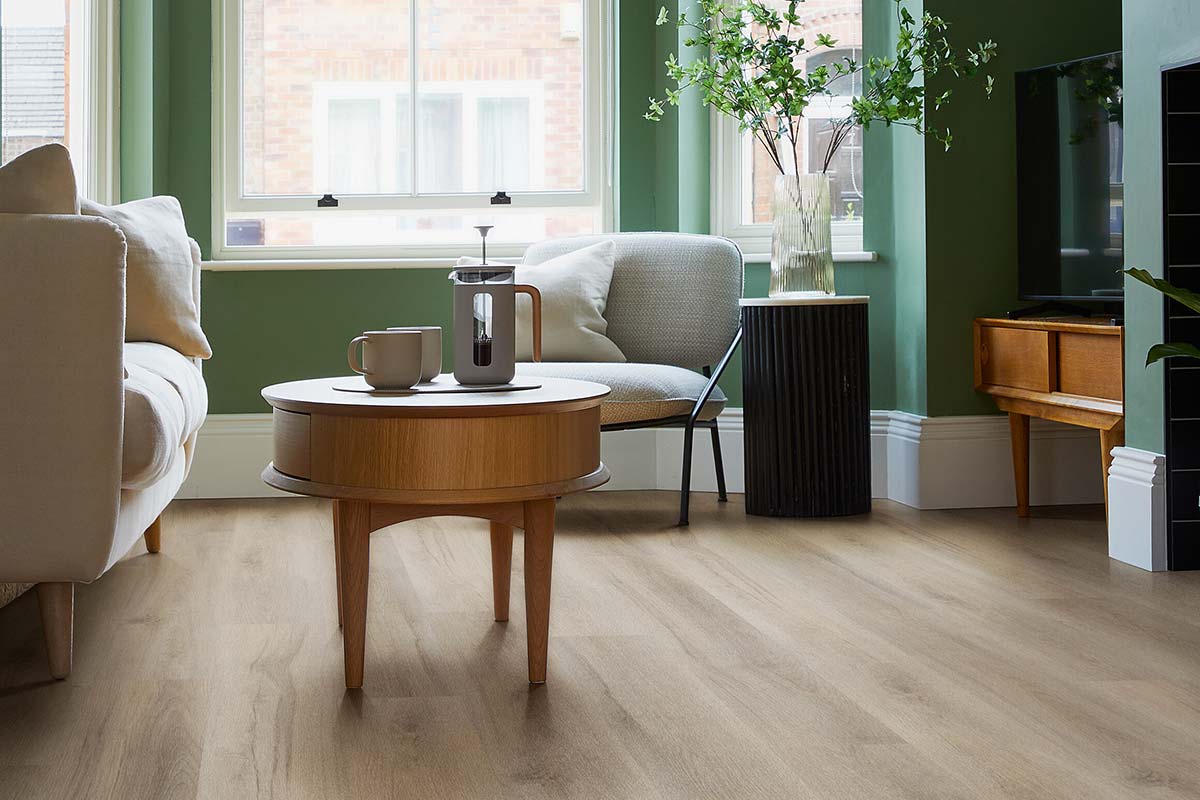 Polyflor Colonia PUR Natural Bare Oak Gluedown LVT 4383