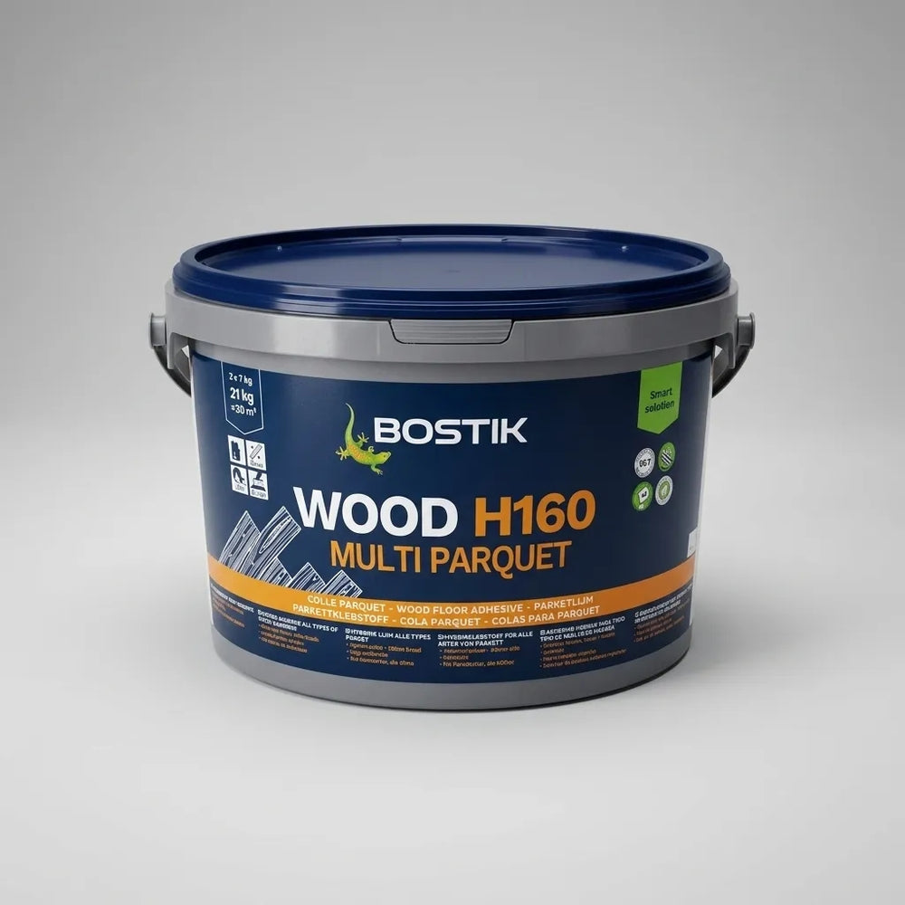 Bostik Wood H160 Multi Parquet Wood Floor Adhesive 14KG 30630646