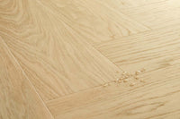 Quick-Step Ciro Pure Oak Blush Herringbone Click Vinyl Built-in Underlay AVHBU40359
