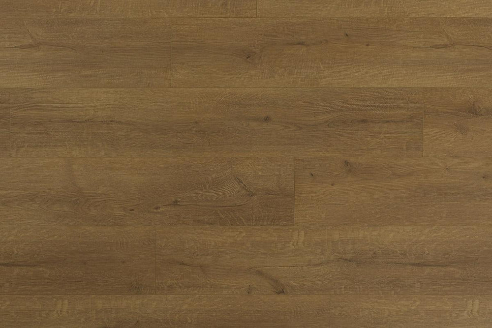 Series Woods 8mm Acoustic Laminate Rich Caramel Oak Built-in Underlay