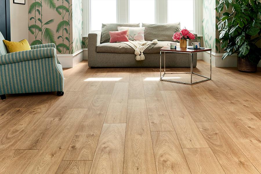 Series Woods 12mm Laminate Flooring Smoked Oak