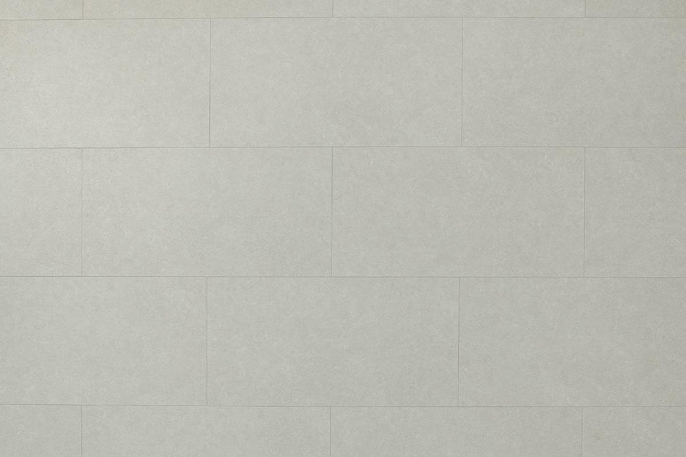 Spectra Luxury Rigid Core Click Vinyl Oyster White Tile Built-in Underlay