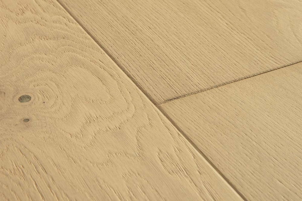 Quick-Step Cala Pearl White Oak Extra Matt Waterproof Wood Flooring Cal7448