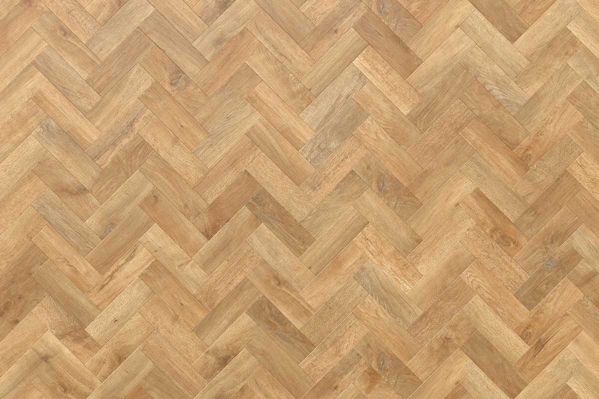 Karndean Art Select Spring Oak Gluedown Herringbone LVT AP01
