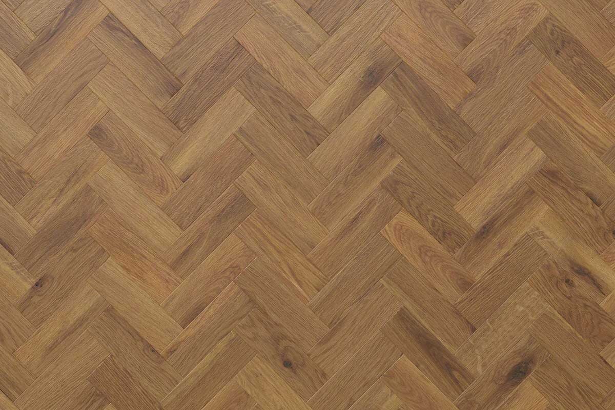 Karndean Art Select Morning Oak Gluedown Herringbone LVT AP06