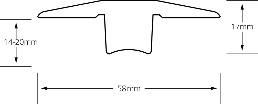 Kahrs 7029024EKRI Oak Nouveau Rich, Ale Threshold Trim
