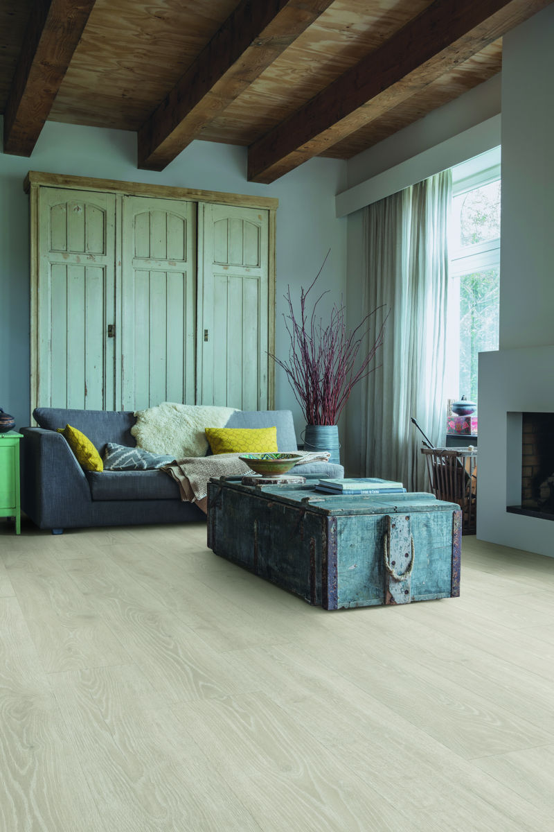 Quick-Step Majestic Woodland Oak Light Grey Click Laminate MJ3547