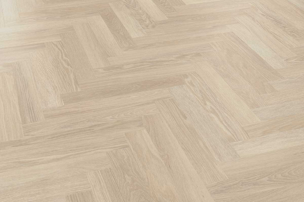 Karndean Knight Tile Dutch Limed Oak Gluedown Herringbone LVT SM-KP154