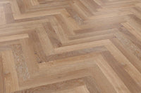 Karndean Knight Tile Pale Limed Oak Gluedown Herringbone SM-KP94