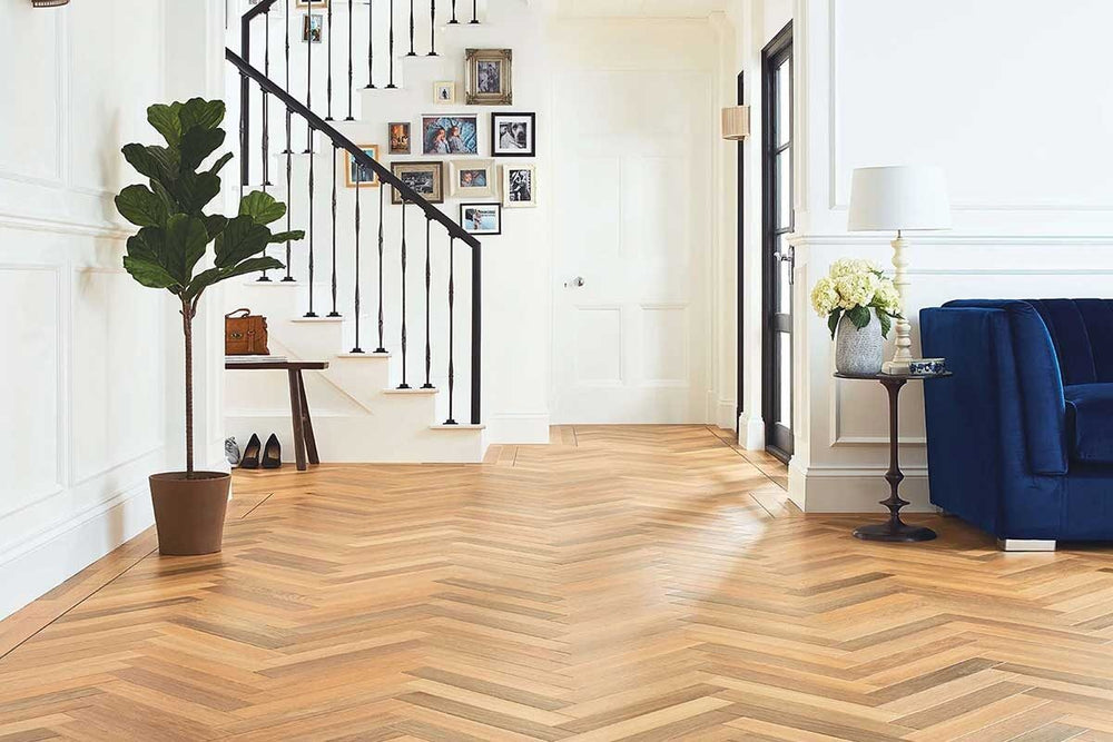 Karndean Art Select Prairie Oak Gluedown Herringbone LVT SM-RL20