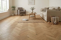 Home Choice Engineered Rustic Oak Herringbone 10mm x 90mm Brushed Invisible Oiled ENG-NTHB-10-3620