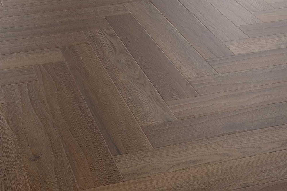 Karndean Art Select Serrano Oak Gluedown Herringbone Luxury Vinyl SM-RL28