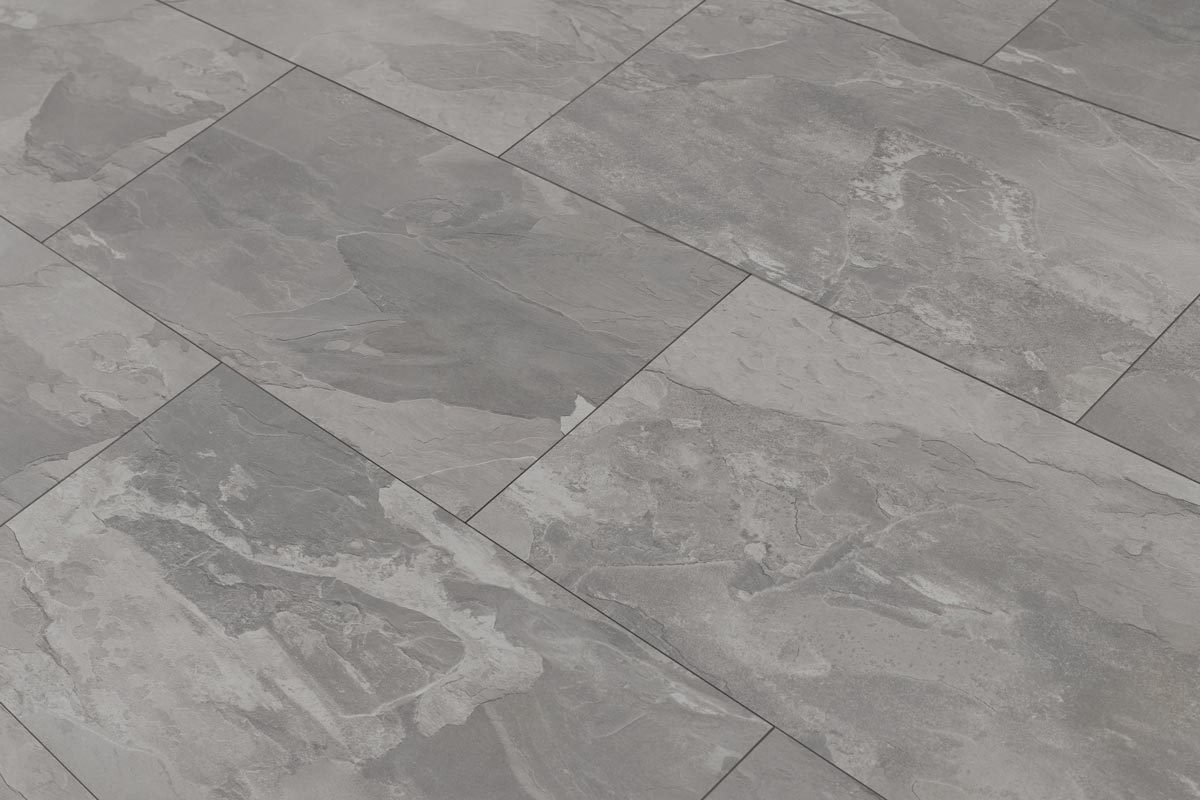 Aqualock 8mm Laminate Tile Silver Steel LAM-TL-8-724