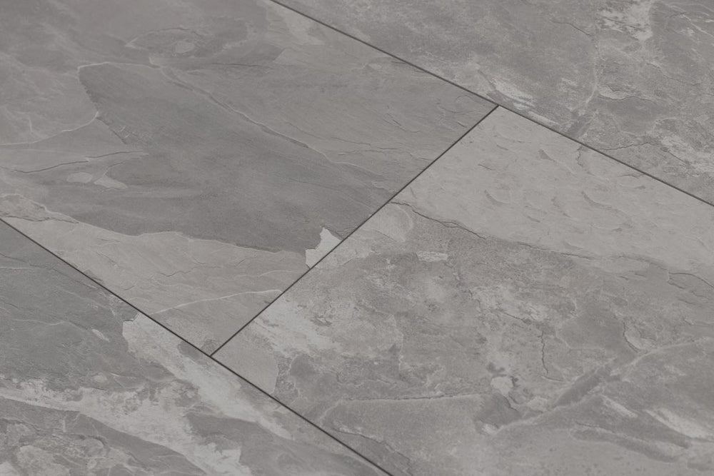 Aqualock 8mm Laminate Tile Silver Steel LAM-TL-8-724