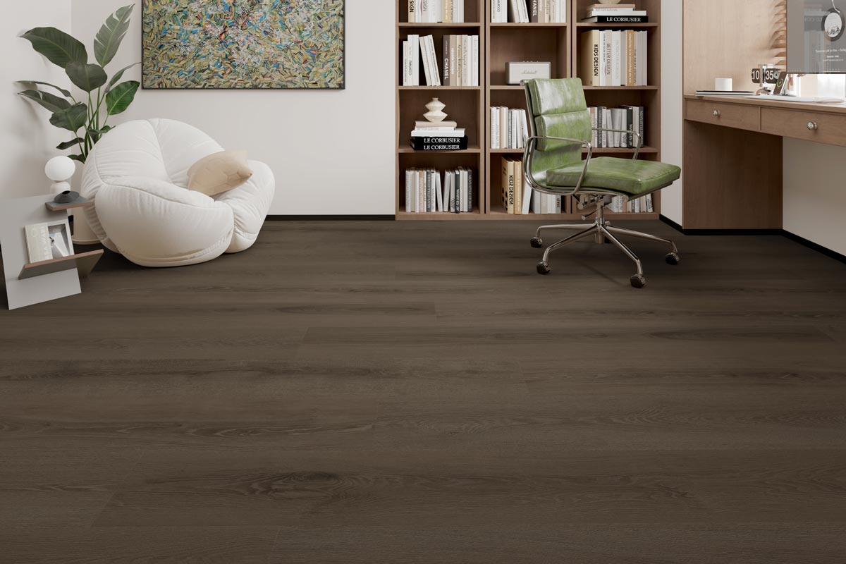 Audacity 12mm Ultra Matt Laminate Mocha Built-In Underlay