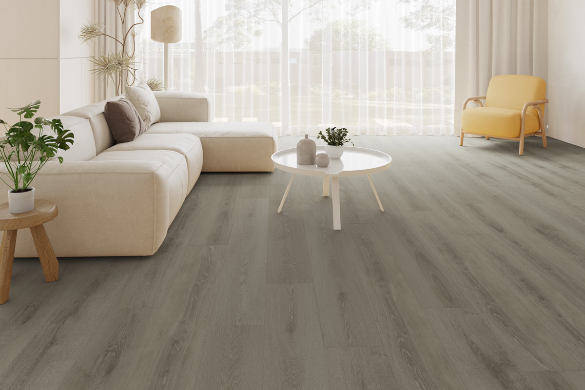 Audacity 12mm Ultra Matt Laminate Moonshade Built-In Underlay