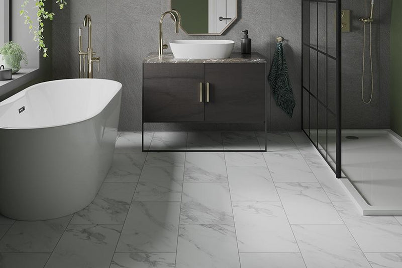 Audacity 12mm Laminate Tile White Marble 01 retail 92dd05f6 e515 419f 98c4 1b02968cf37d