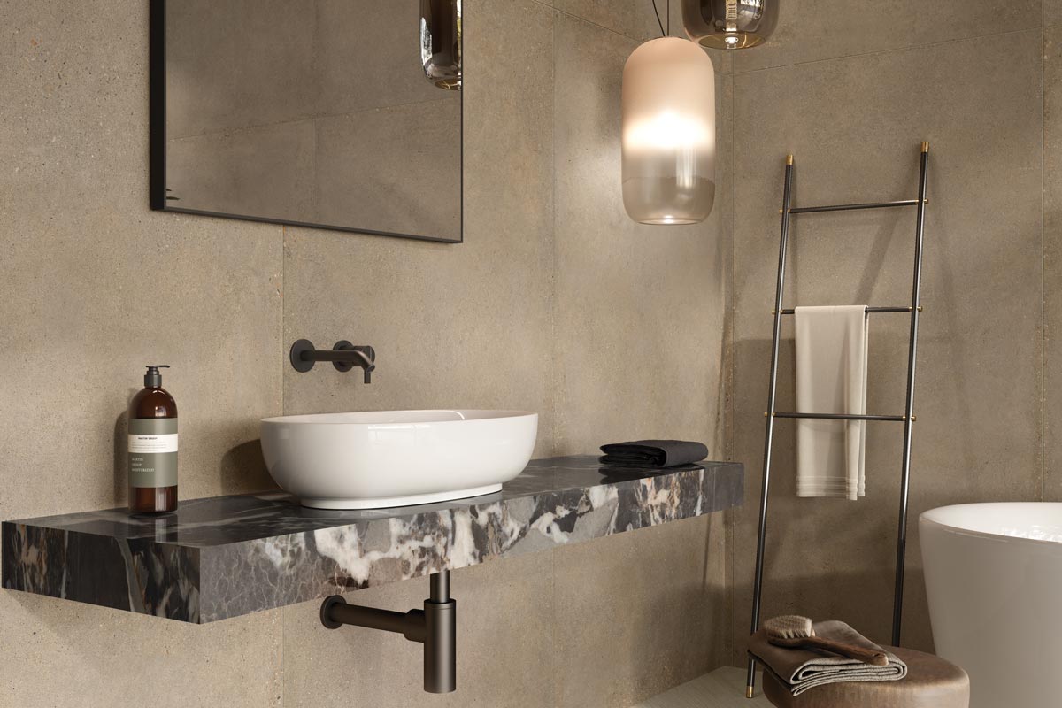 Azzura Stone  Beige Matt Porcelain Tile