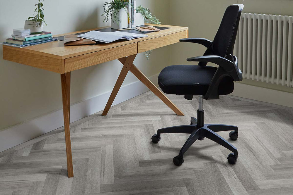 Polyflor Colonia PUR Bridgewater Oak Large Parquet Gluedown LVT 4645