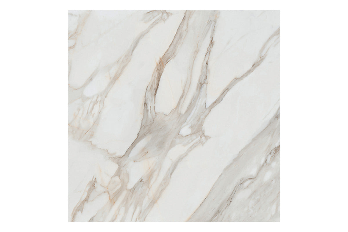 Emperador Gold Marble White Matt Porcelain Tile