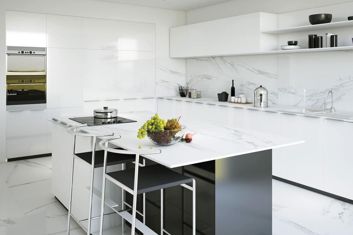 Perla Marble Grey Matt Marble Grey Porcelain Tile