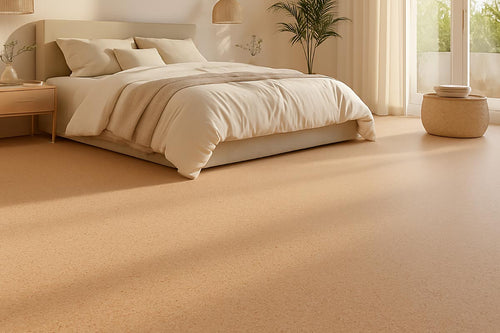 Cork 9.5mm Click Flooring Cream