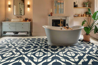 Karndean Knight Tile ST37 Curio Navy Gluedown
