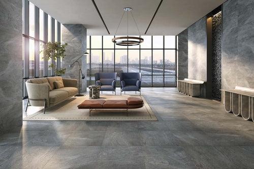 Terra Stone Grey Matt Porcelain Tile