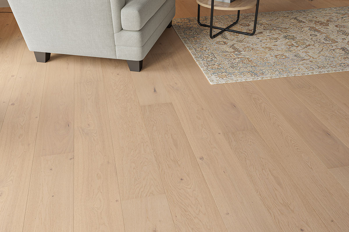 Home Choice Engineered Rustic Oak Flooring 14mm x 190mm Leighton Smooth UV Oiled