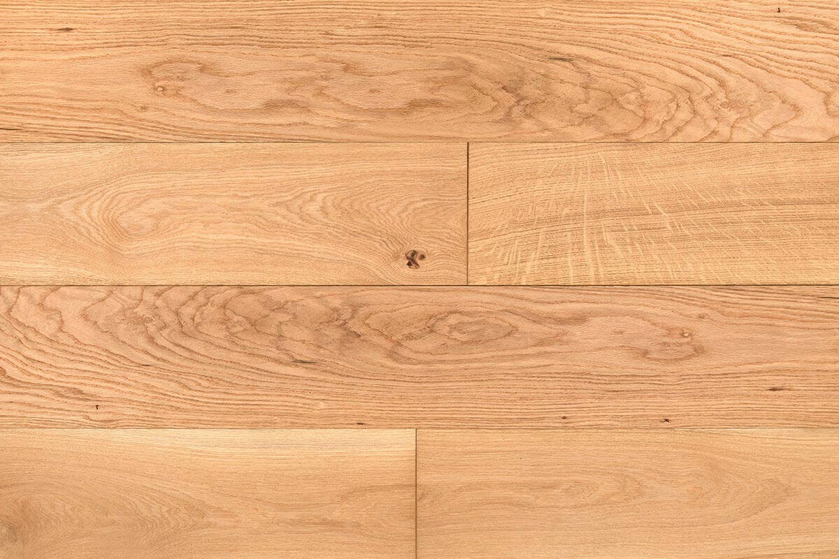 Galleria Engineered Rustic Oak Flooring 20mm x 190mm Atticus Brushed UV Oiled