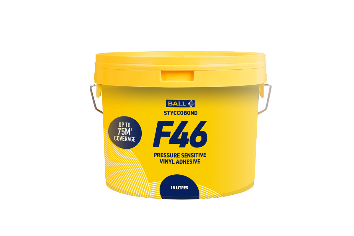 F-Ball F46 Styccobond Vinyl Adhesive 15L