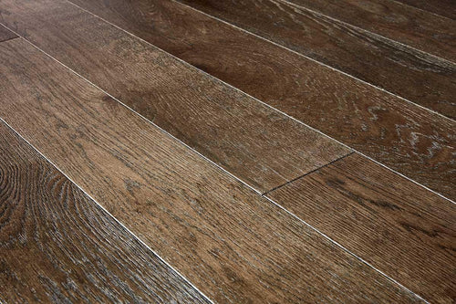 Galleria Professional Engineered European Rustic Oak Flooring 20mm x 190mm Ground Coffee Lacquered