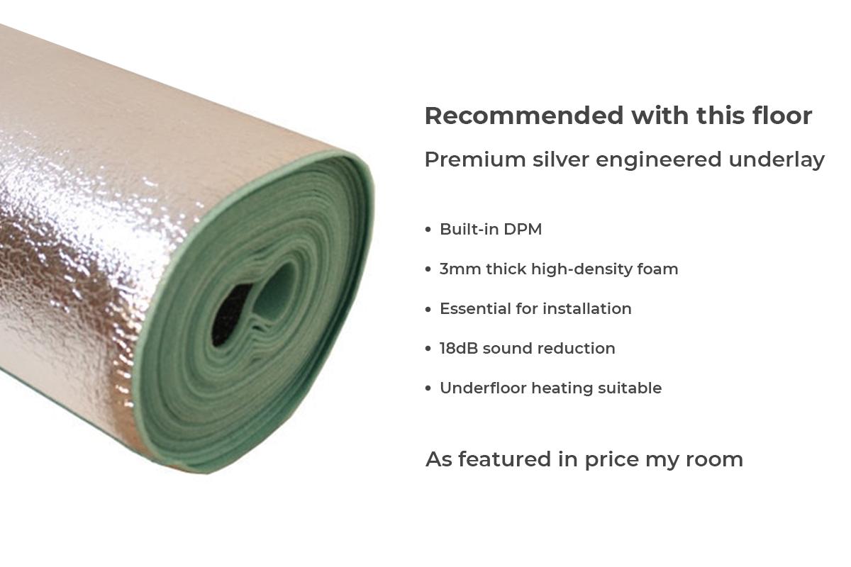 Galleria Professional Engineered European Rustic Oak Flooring 14mm x 190mm Stoney Grey Oiled