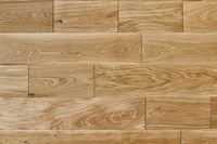 Galleria Professional Solid European Rustic Oak Flooring 18mm x 150mm Natural Brushed & Oiled