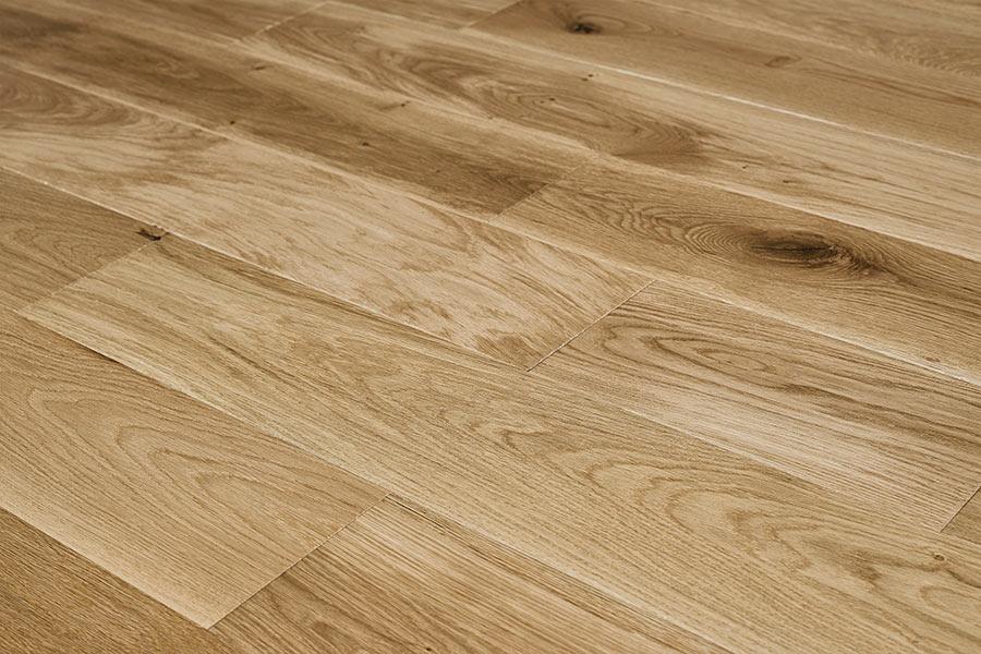 Galleria Professional Solid European Rustic Oak Flooring 18mm x 150mm Natural Brushed & Oiled