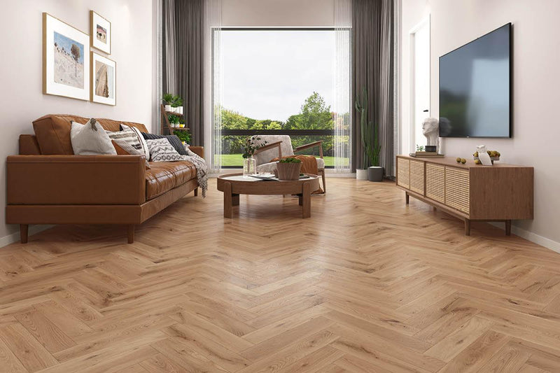 Galleria Professional Solid European Rustic Oak Herringbone Flooring 18mm X 90mm Natural Brushed 01 retail 013e3b30 6aee 40d5 bb67 31a02d277b0c