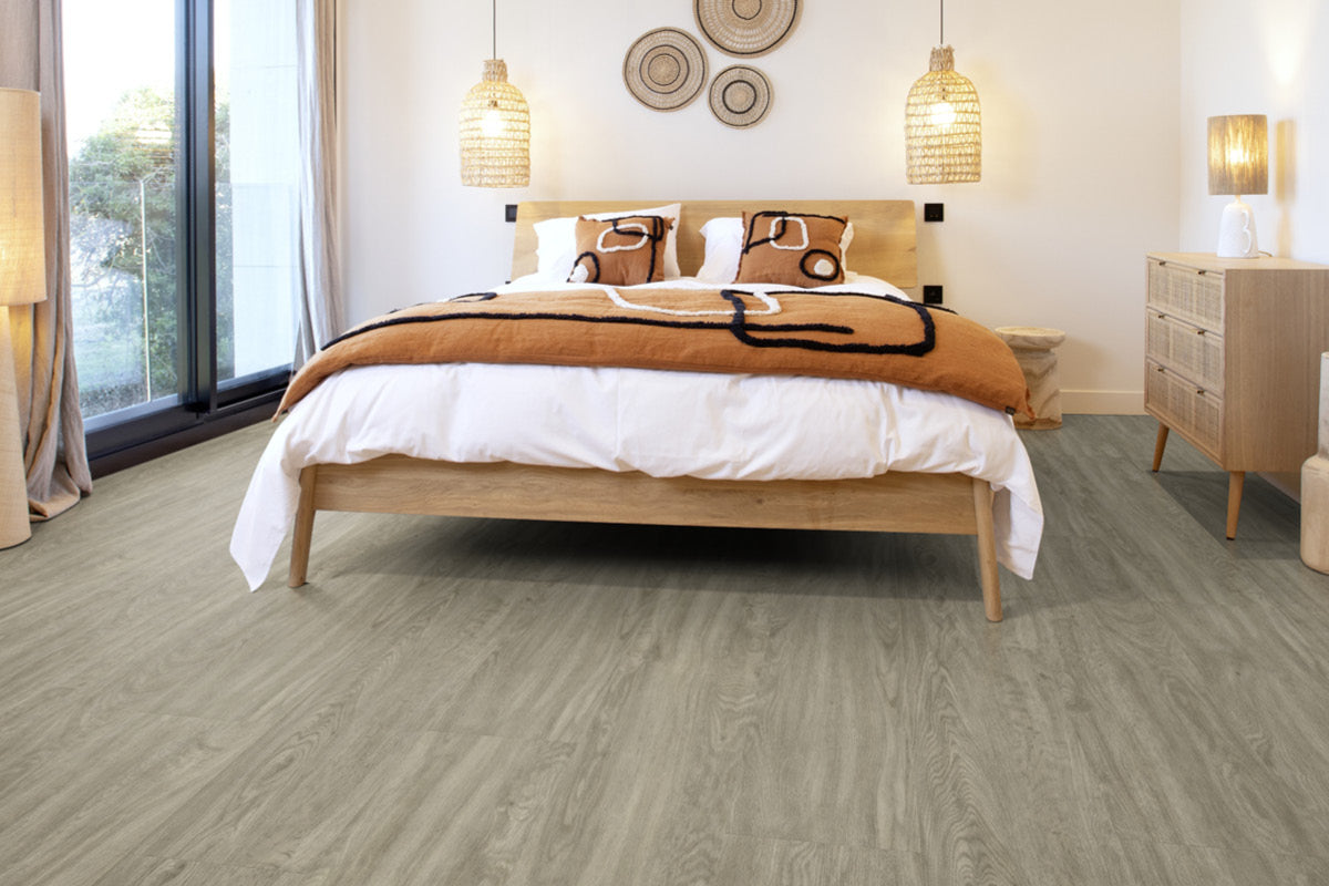Gerflor Creation 55 Zen Nature Oak Taupe Gluedown Plank Luxury Vinyl