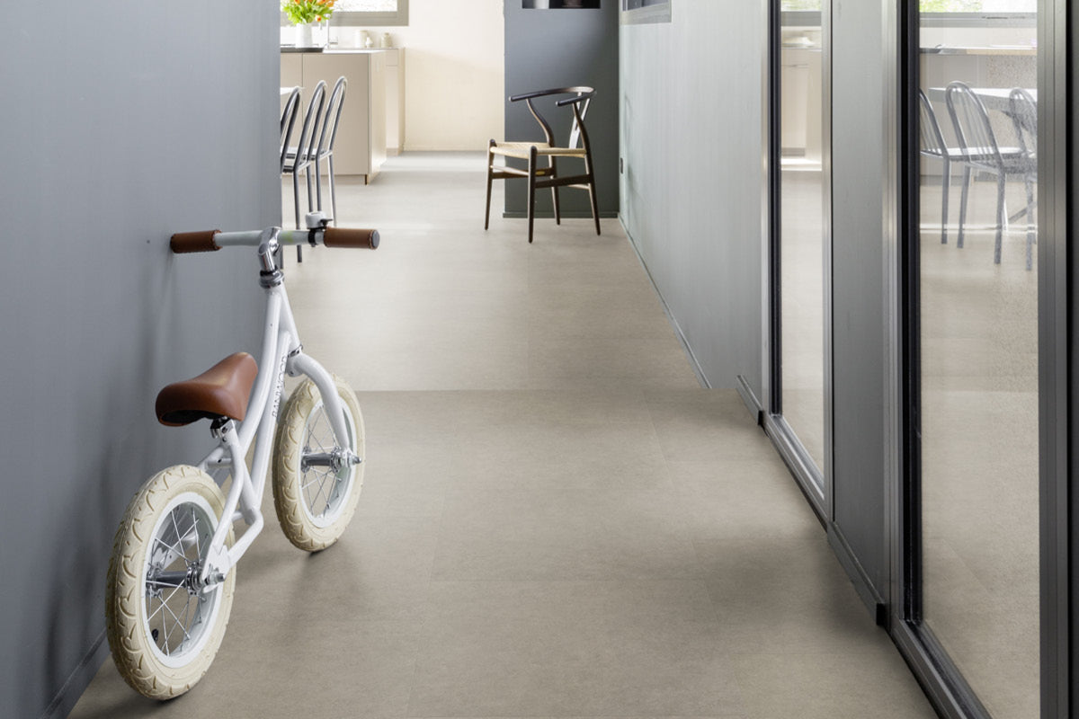 Gerflor Creation 55 Zen Bloom Uni Brown Gluedown Luxury Vinyl Tile 39301484